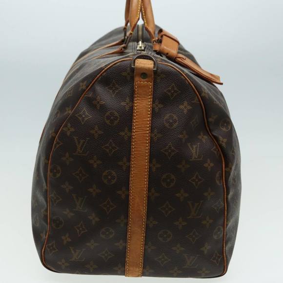 LOUIS VUITTON Monogram Keepall Bandouliere 60 Boston Bag M41412 LV Auth am6512 - Picture 3 of 16
